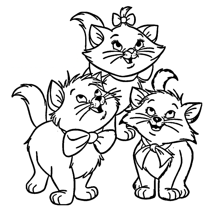 Ausmalbilder Aristocats Zum Ausdrucken Kostenlos