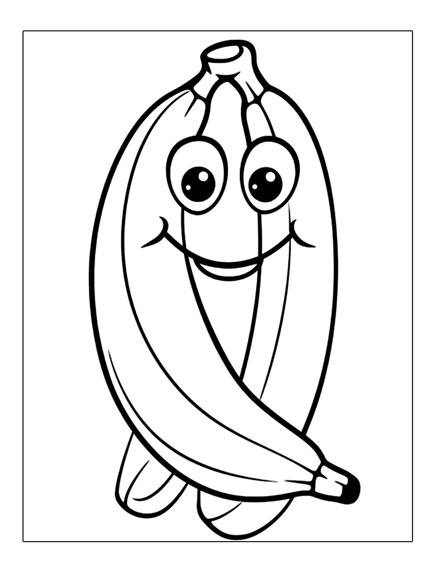Fröhliche Banane Posen