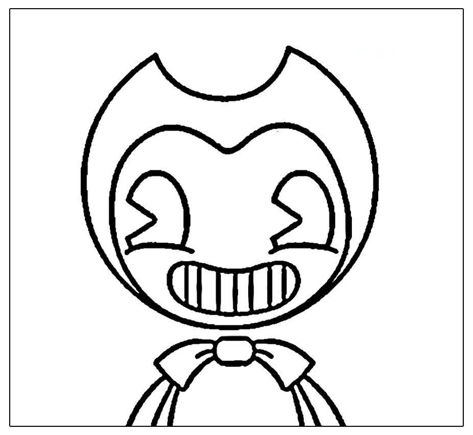 Ausmalbilder Bendy Zum Ausdrucken Kostenlos