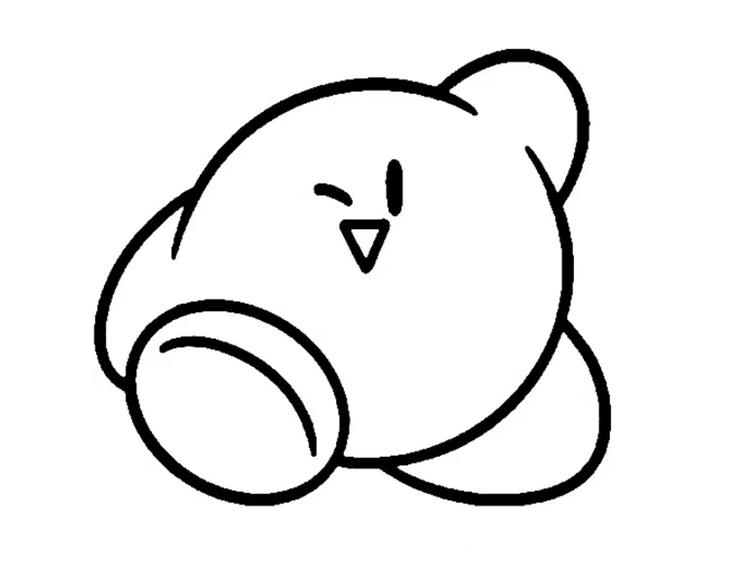 Ausmalbilder Kirby Zum Ausdrucken Kostenlos