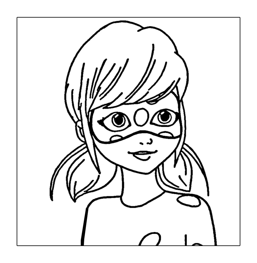 Ausmalbilder Miraculous Ladybug Für Mädchen