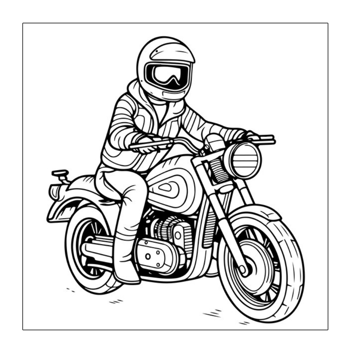 Es Macht Spaß Motorrad Zu Fahren
