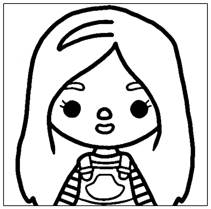 Toca Boca Ausmalbilder Zum Ausdrucken
