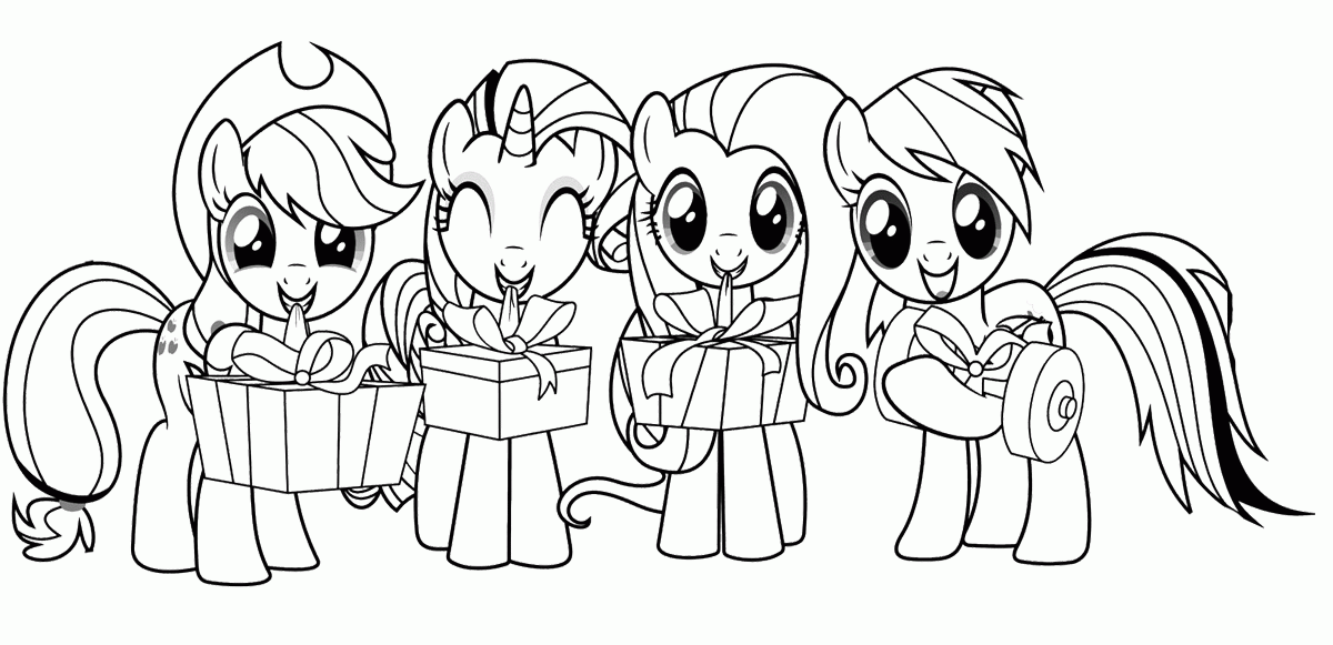 MLP Malvorlagen