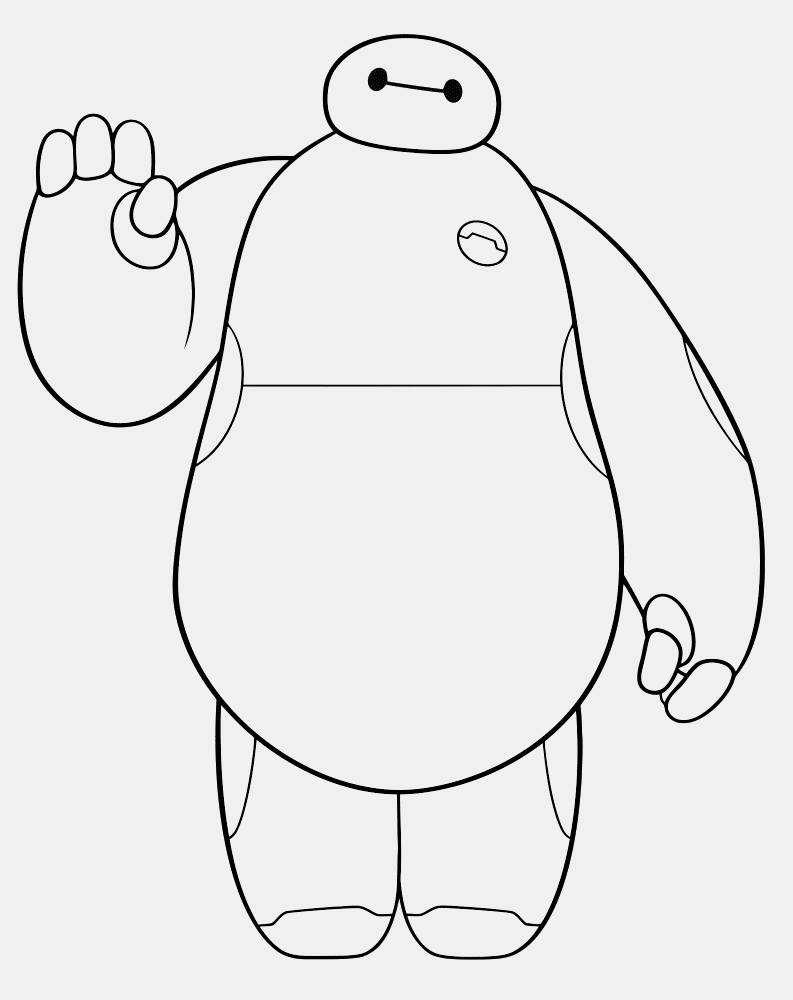 Big Hero 6 Baymax Ausmalbilder