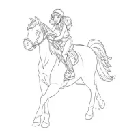 Schleich Horse Club Ausmalbild PDF | ON7G