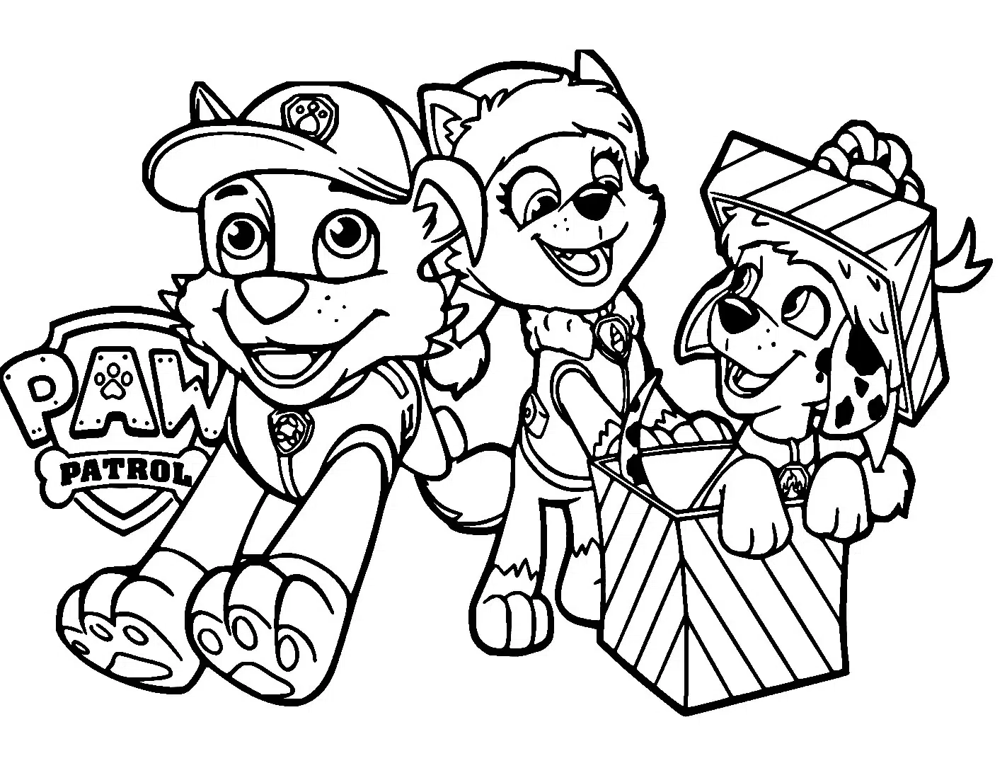 Meisten Geliebt Paw Patrol Ausmalbilder