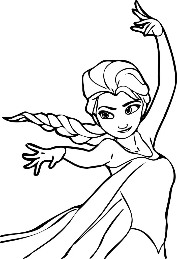 Elsa Der Bekannteste Ausmalbild