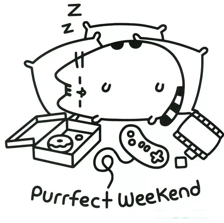 Pusheen Bilder Zum Ausmalen