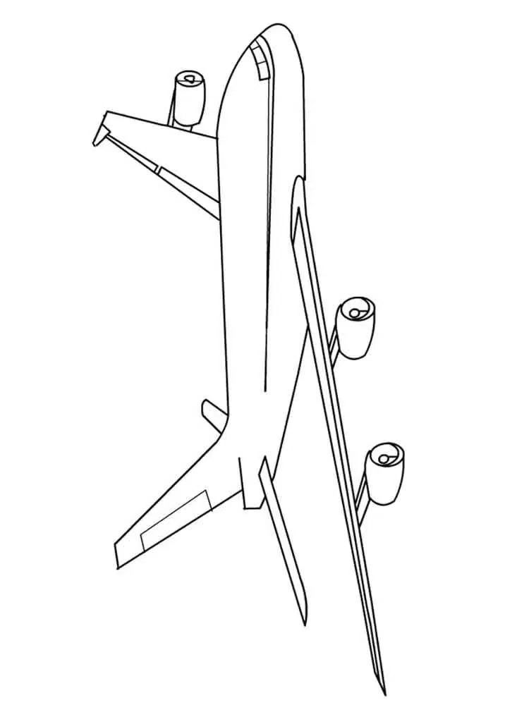 Coole Ausmalbilder Flugzeug Zum Ausdrucken