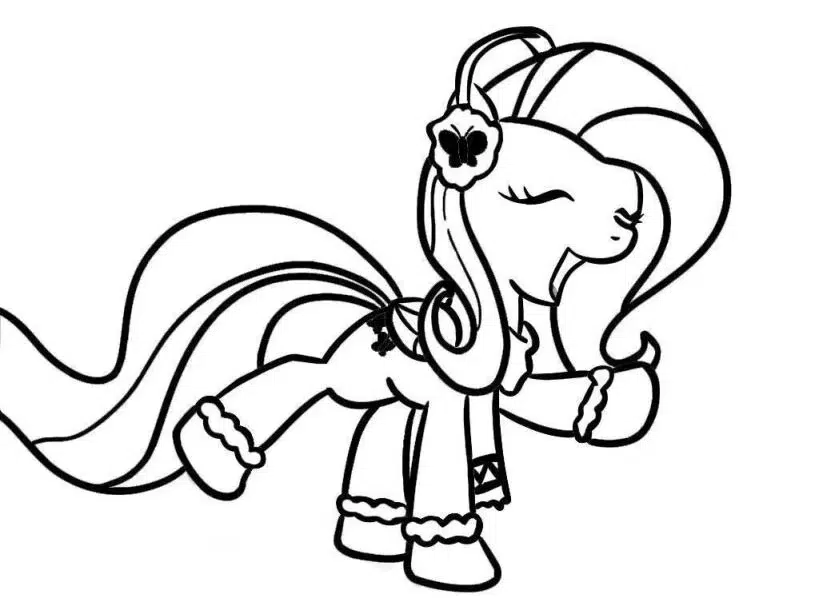 My Little Pony Glücklich Ausmalbilder