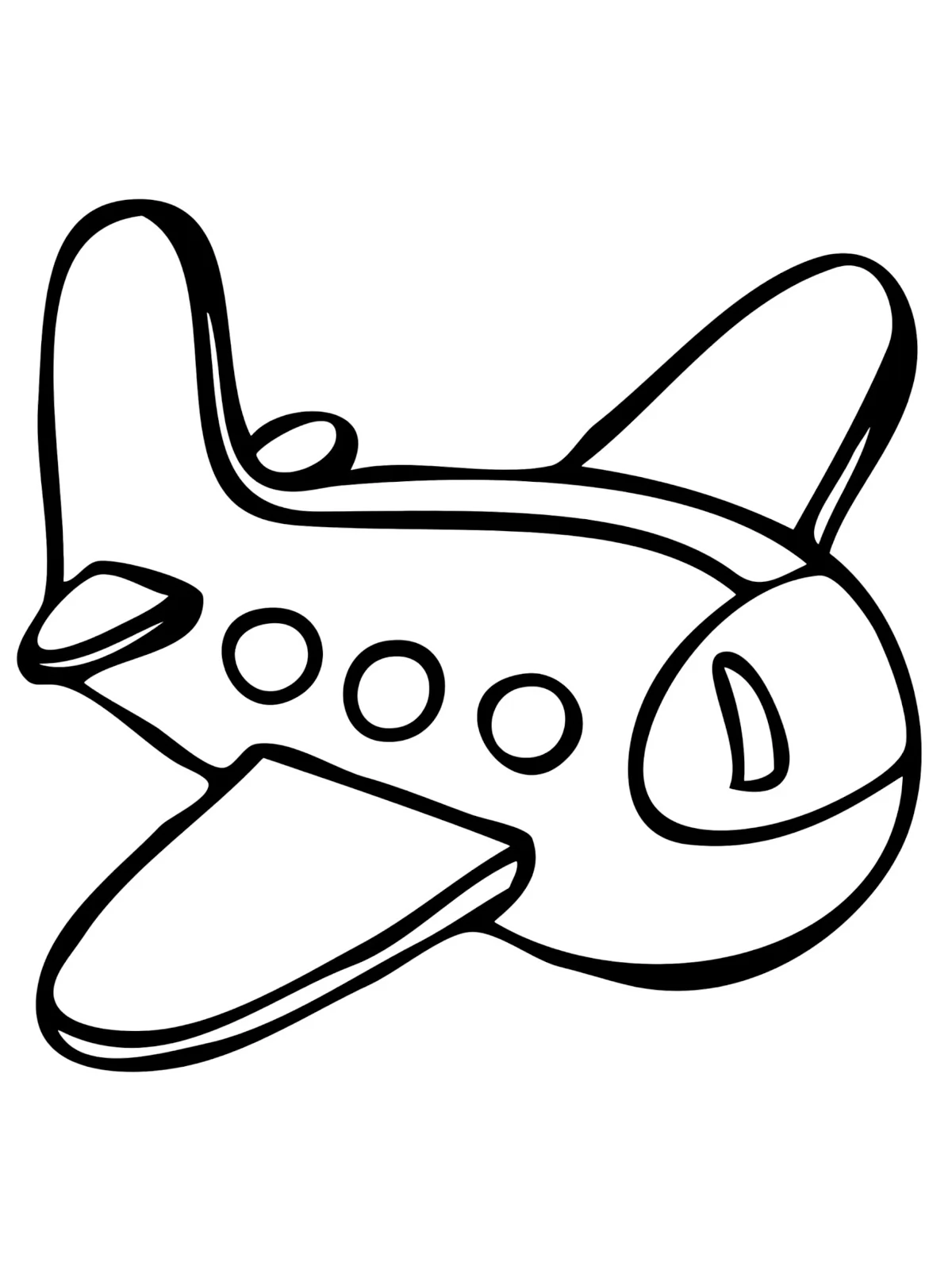 Flugzeug Malvorlagen Ab 5 Jahren