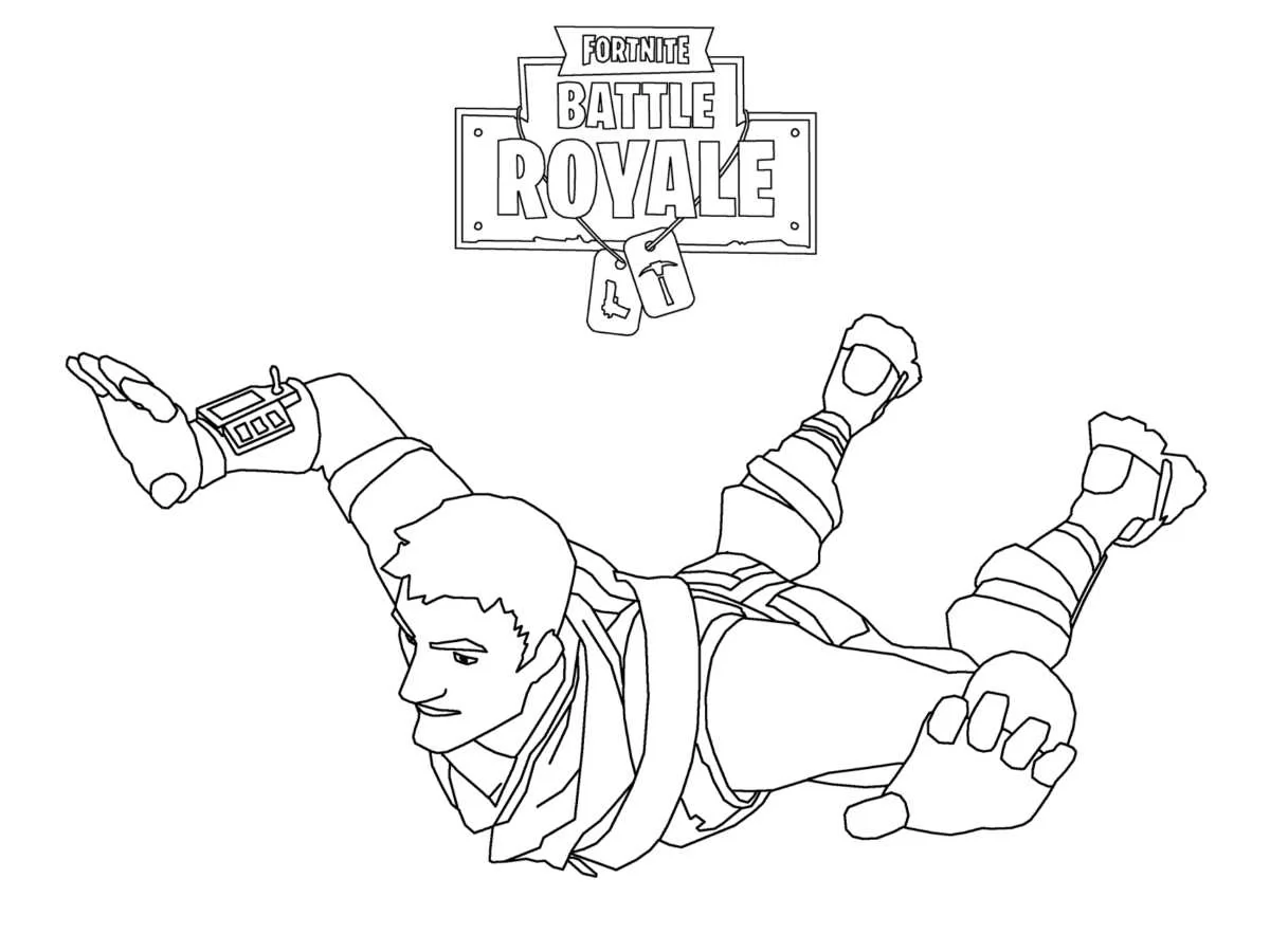 Fortnite Malvorlagen Zum Ausdrucken