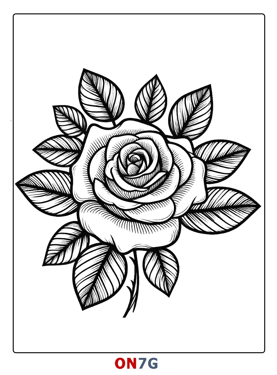 Ausmalbilder Blumen Zum Ausdrucken