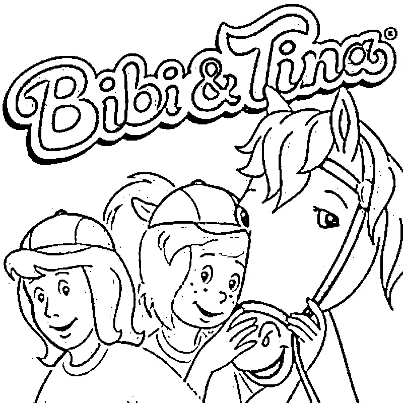 Bibi Und Tina Ausmalbilder