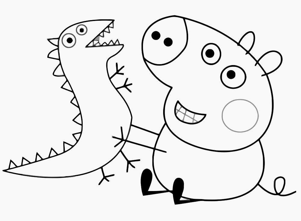 Peppa Wutz Ausmalbilder Für Kinder