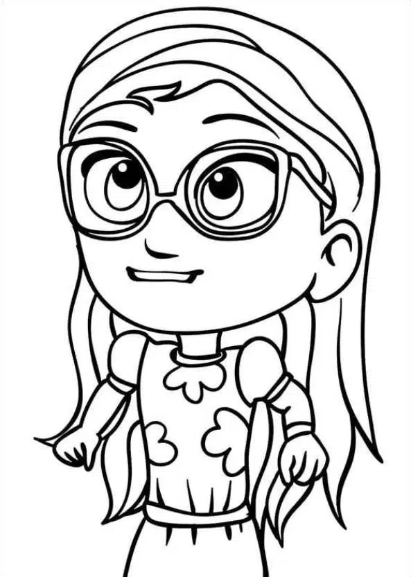 PJ Masks Ausmalbilder Für Madchen Amaya