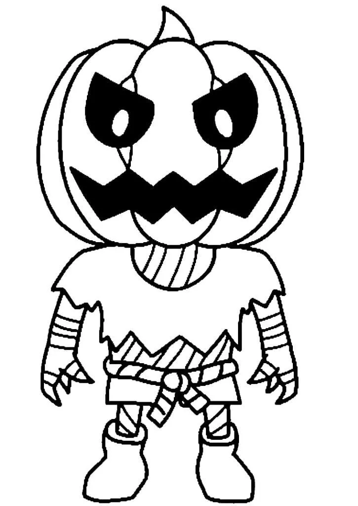Stumble Guys Zeichnet Jack Lantern